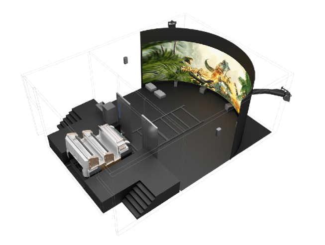 Naked Eye 3D Orbit Theater/cinema System-Professional Interactive Projection Supplier | DIFWOD