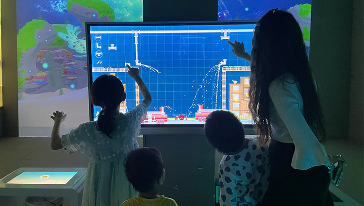 All in one Touchscreen Puzzle Games-Professional Interactive Projection Supplier | DIFWOD