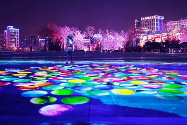 How Floor Projections Are Revolutionizing Event Experiences