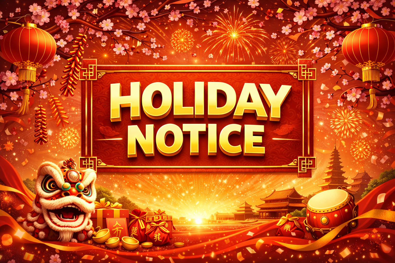 2026 DIFWOD Holiday Notice