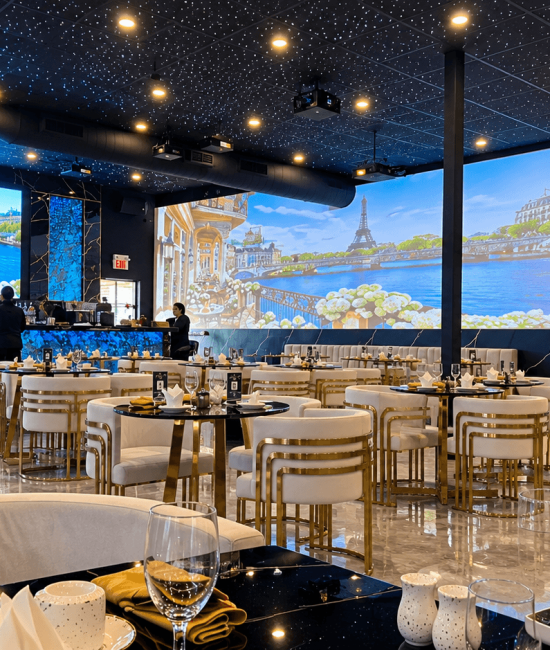 CASE STUDY ·Immersive Restaurant Projection in Canada-Professional Interactive Projection Supplier | DIFWOD
