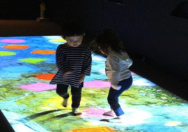 Multi-floor Interactive Projection